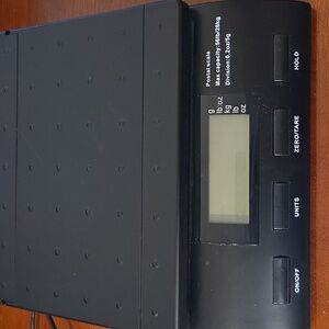 Digital Postal Shipping Scale w/ Large Display, Envelope Holder & USB Cable